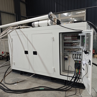 Хорошая цена. Естественный газ BHKW комбинированная теплоэнергия ТЭЦ 120кВ 150кВ Низкий шум CE одобрен 50Гц 400/230В онлайн