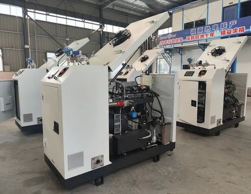 Хорошая цена. Премиальный высокоэффективный малоэмиссионный бесшумный микро-ТЭЦ когенерационный блок 8 кВт 10 кВА онлайн