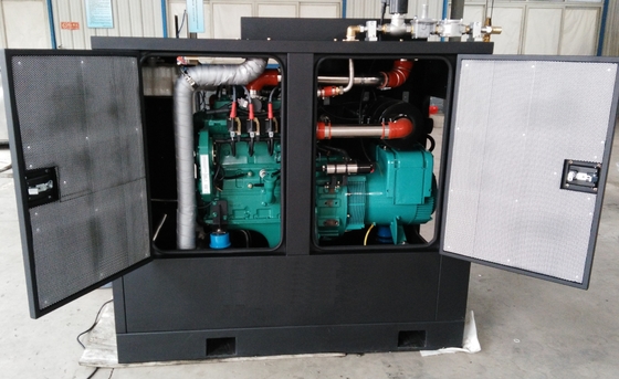Хорошая цена. Более малошумный CE CHP BHKW 35KW природного газа аттестованный с более высокой полной производительностью онлайн