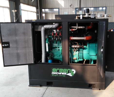 Хорошая цена. CE CHP BHKW 30KW 40KVA лэндфилл-газа аттестованный для нагревать электропитание фермы горячей воды онлайн